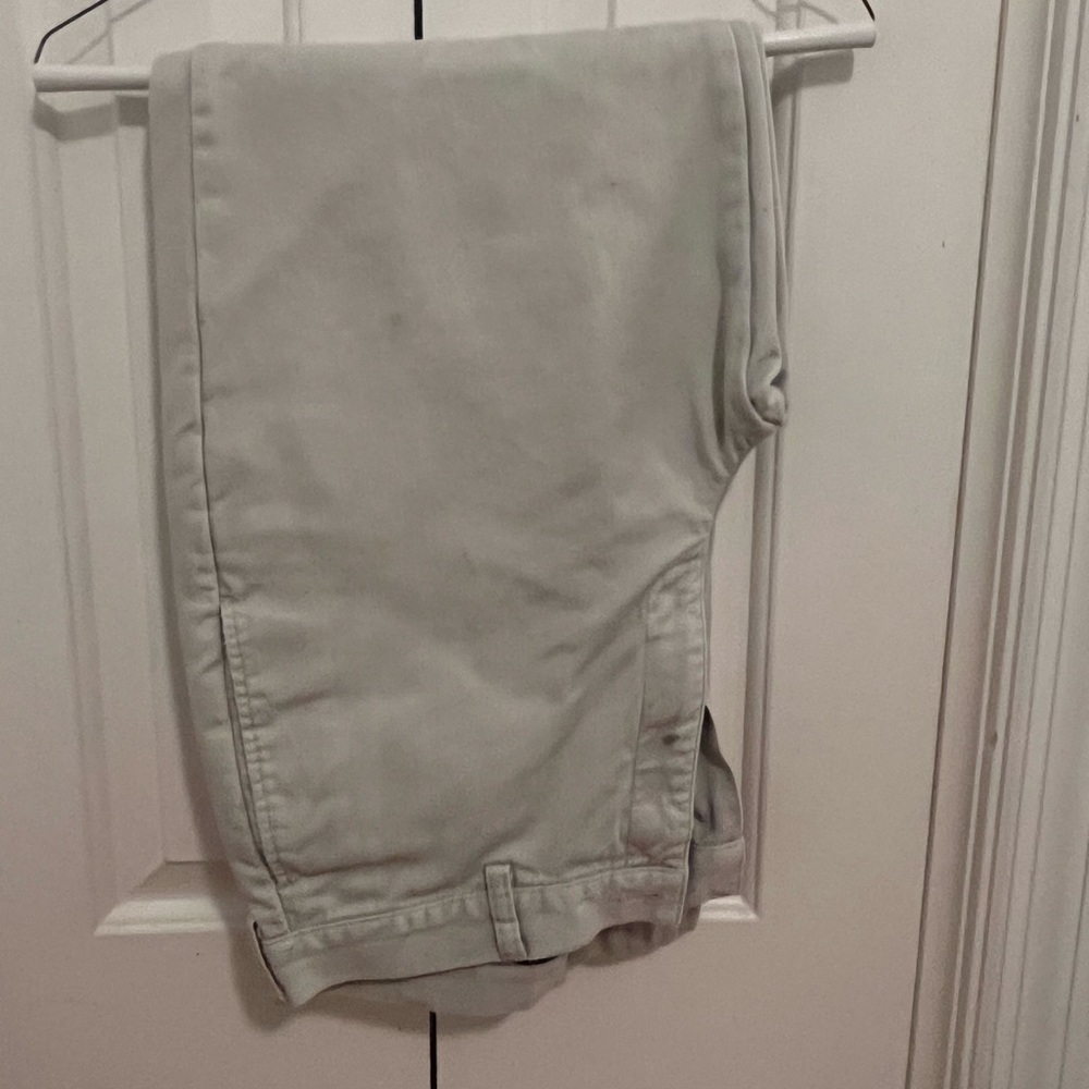 LL Bean flannel lined khakis